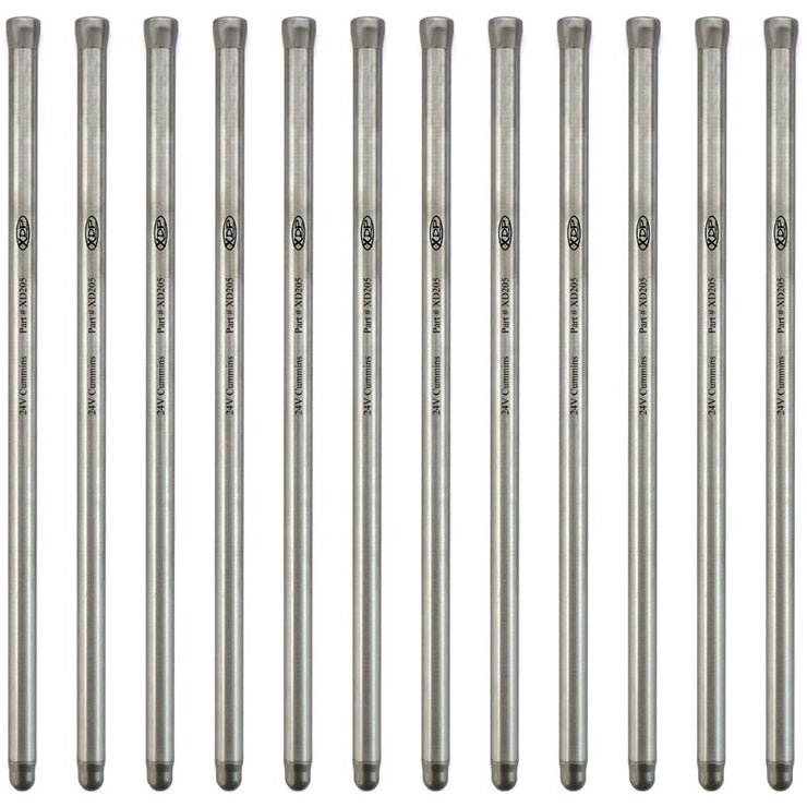 Competition and Race Performance Pushrods (7/16 Inch) 1998.5-2018 Dodge 5.9L/6.7L Cummins XD205 XDP